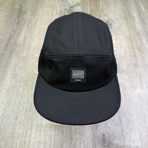 Ornot 5 Five Panel Cycling Biking Hat Cap One Size Adjustable Made in USA Black